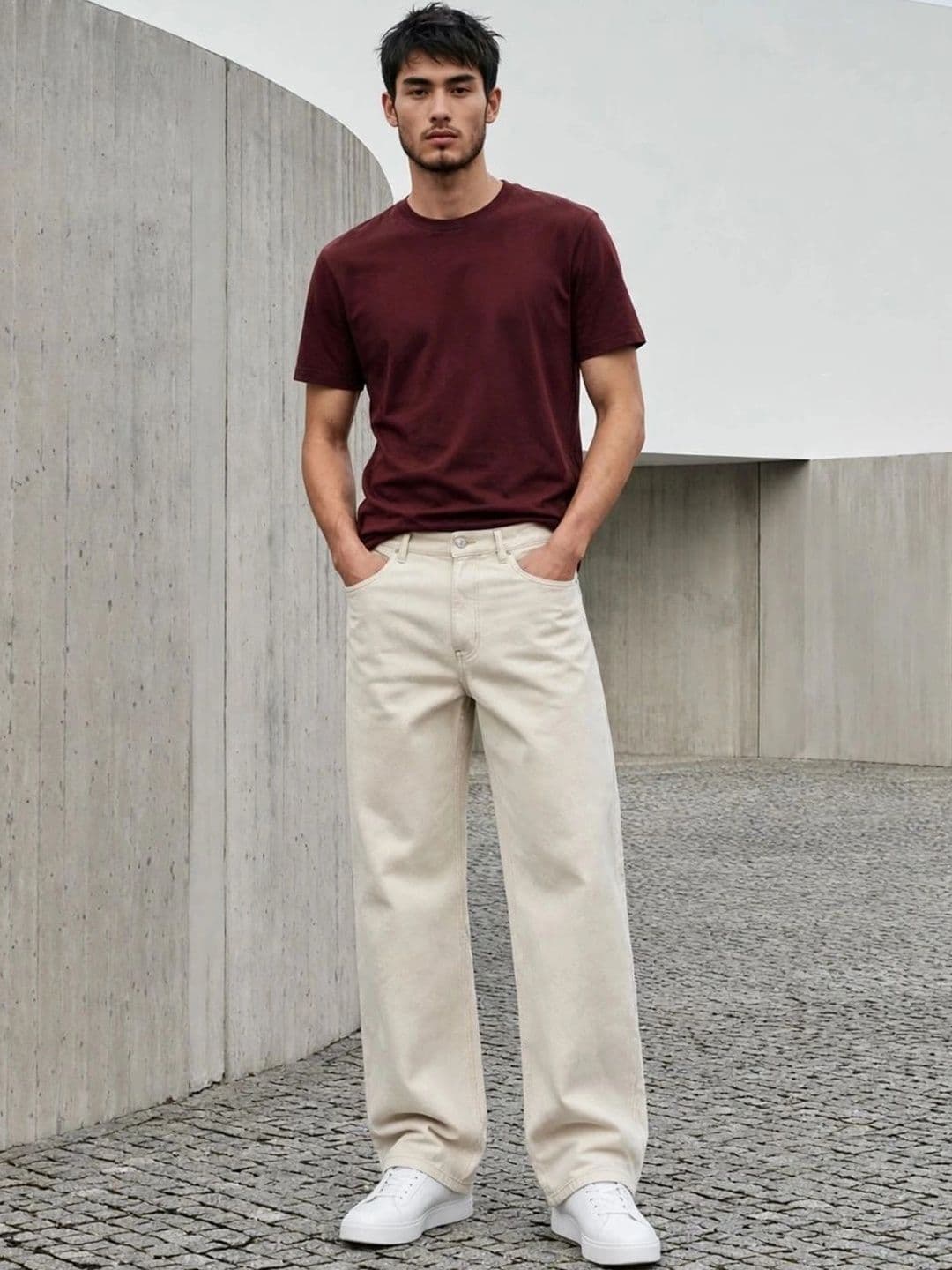 R.Code by The Roadster Life Co. Men Classic Regular Fit Mid-Rise Stretchable Jeans thumbnail 5