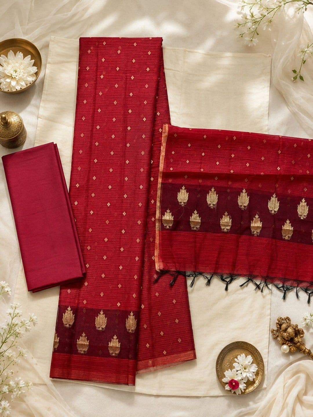 Krishna Tanna Unstitched Dress Material thumbnail 4