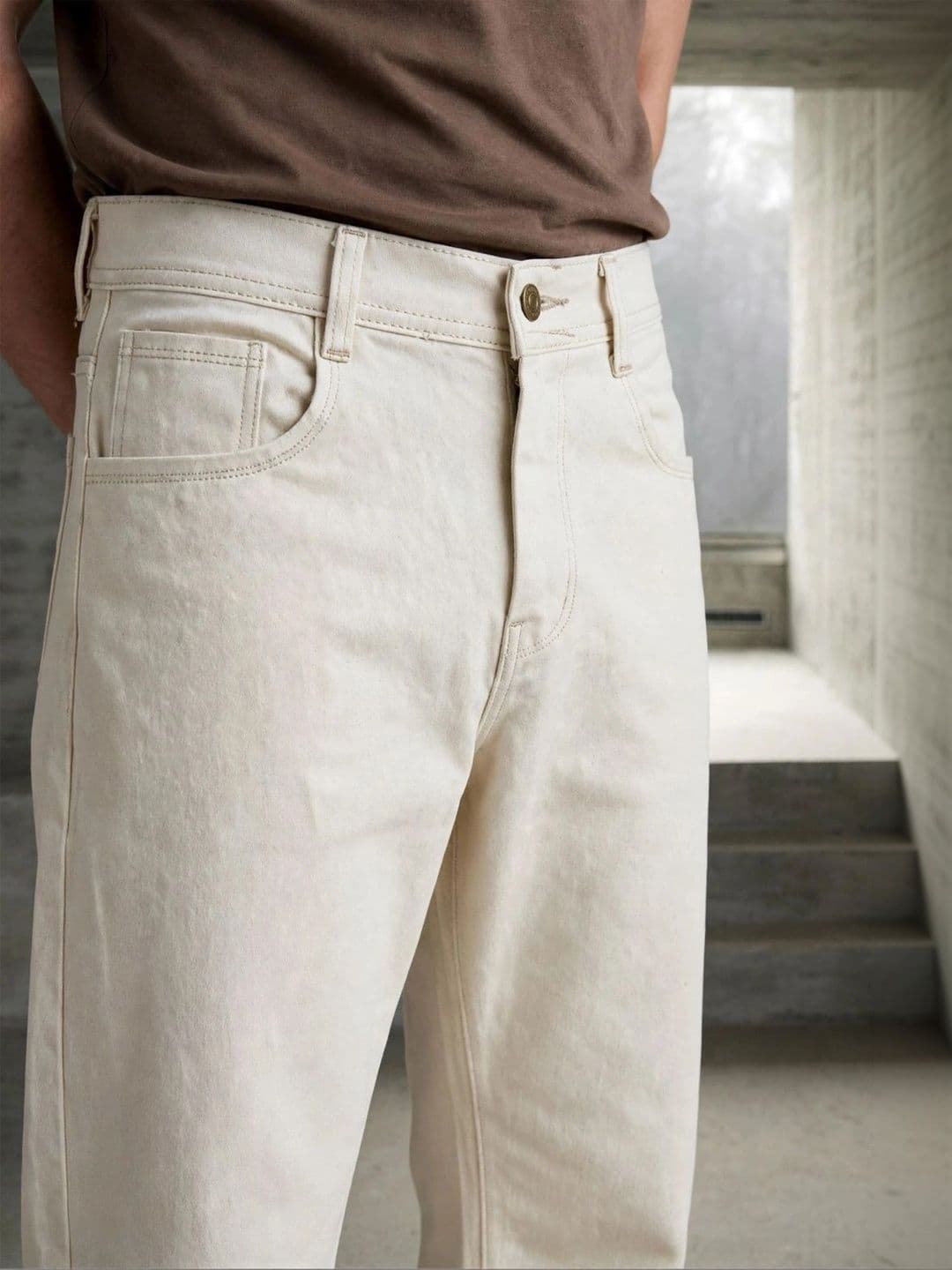 Kook N Keech Men Classic Regular Fit Mid-Rise Stretchable Jeans thumbnail 2