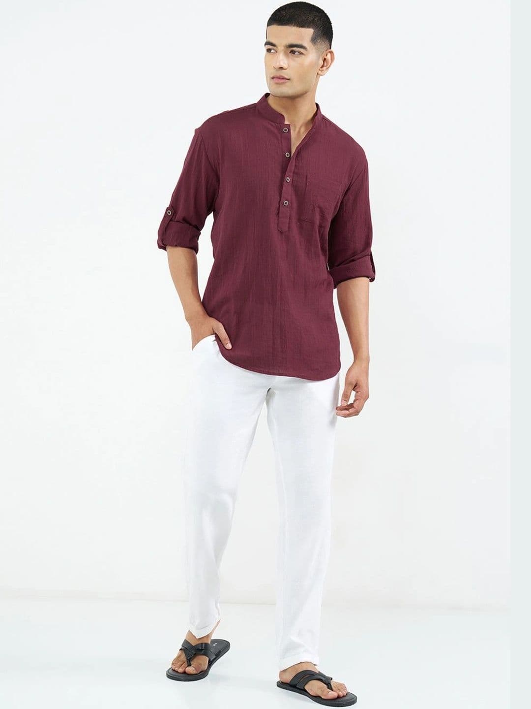 indus route by Pantaloons Men Kurta thumbnail 2