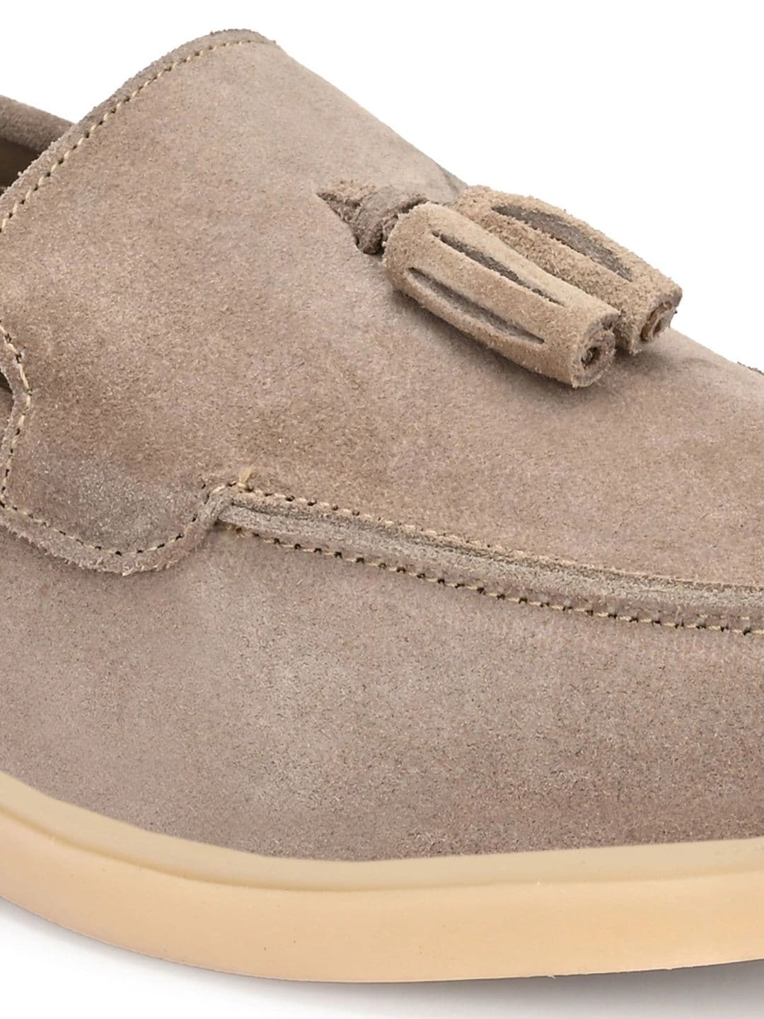 Lushwalk Men Suede Round Toe Slip-On Loafers Shoes thumbnail 3