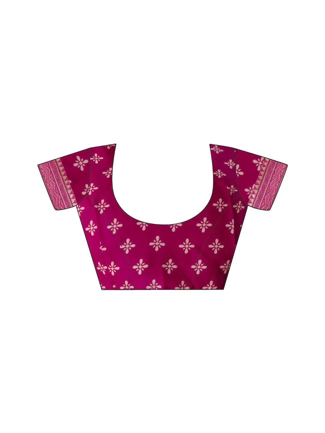 SAARA Ethnic Motifs Pure Georgette Saree thumbnail 5