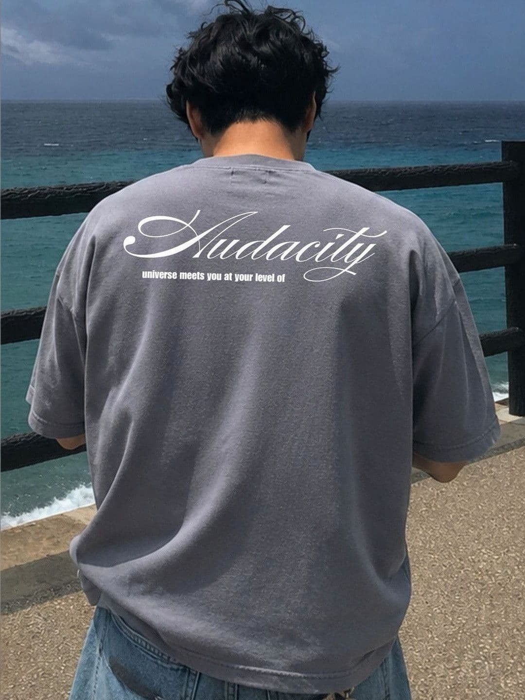 THE NOX Men Typography Printed Bio Finish T-shirt - view 1