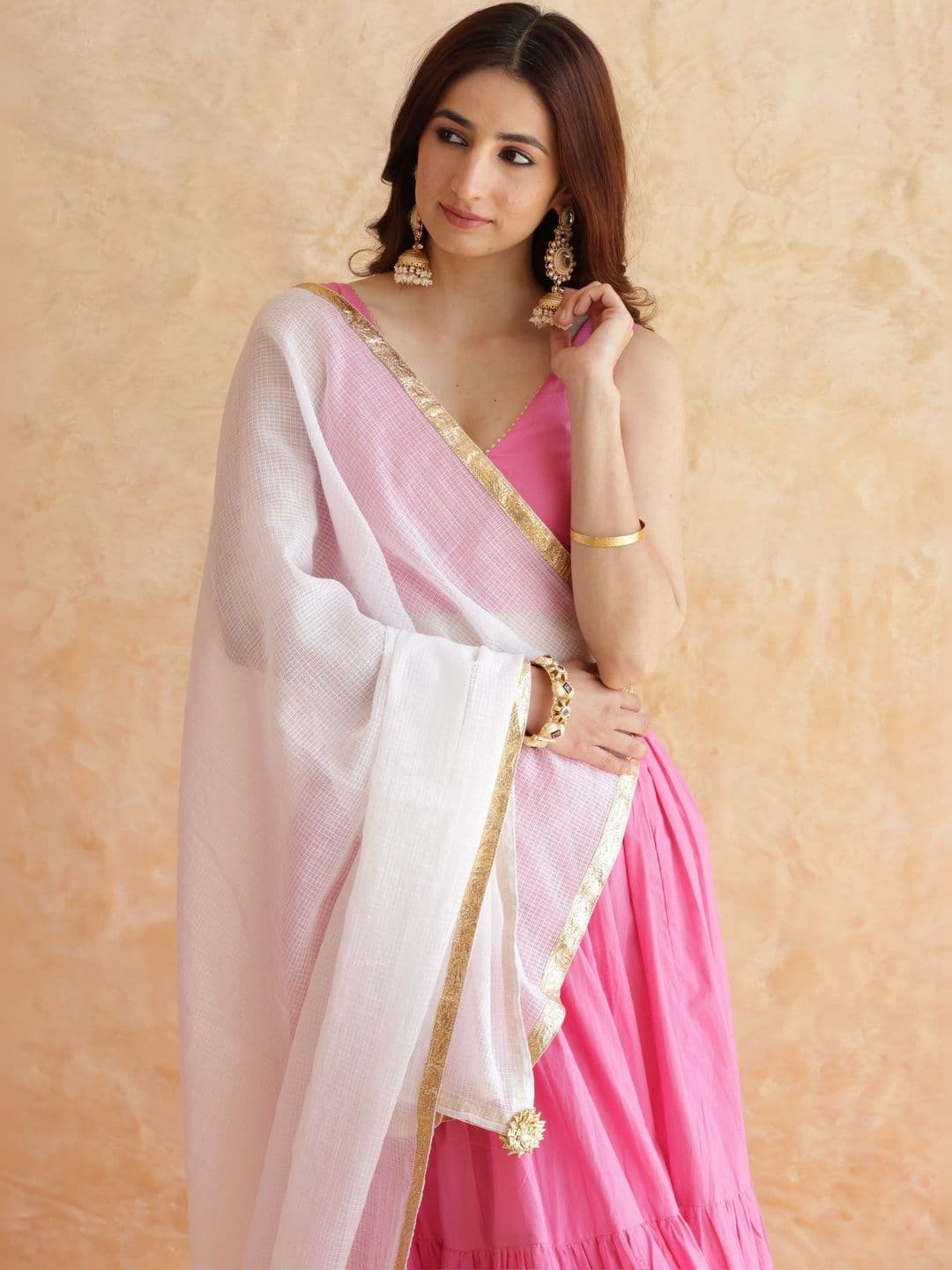 P R LABEL Ready to Wear Lehenga & Blouse With Dupatta thumbnail 4