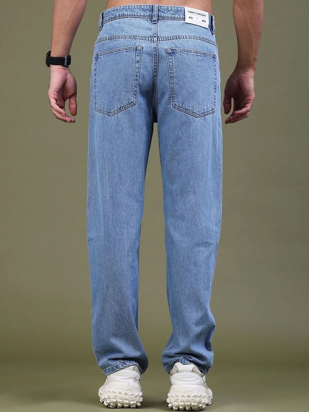 V-Mart Men Regular Fit Mid-Rise Jeans thumbnail 5