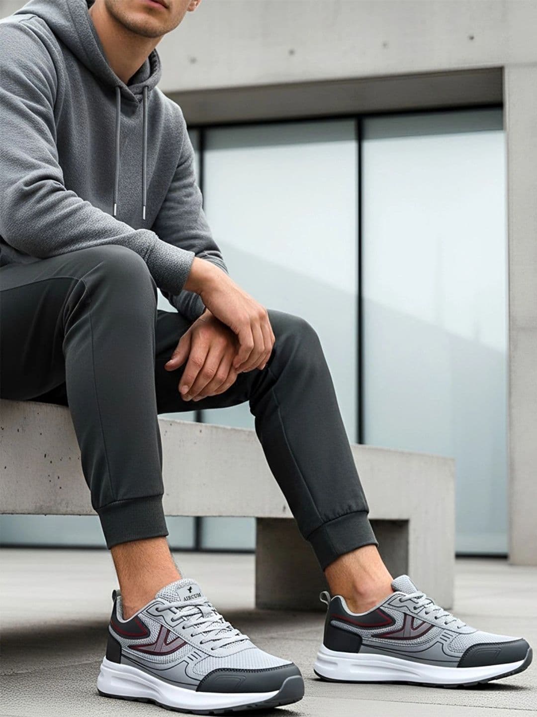 Aircum Men Mesh Running Shoes thumbnail 3