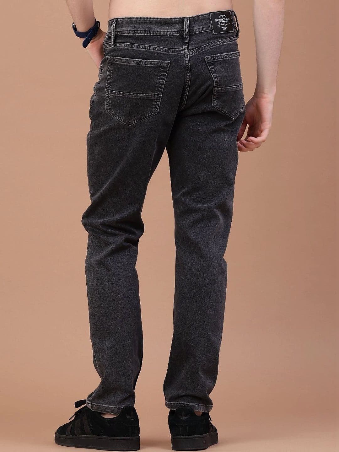 V-Mart Men Regular Fit Mid-Rise Jeans thumbnail 3
