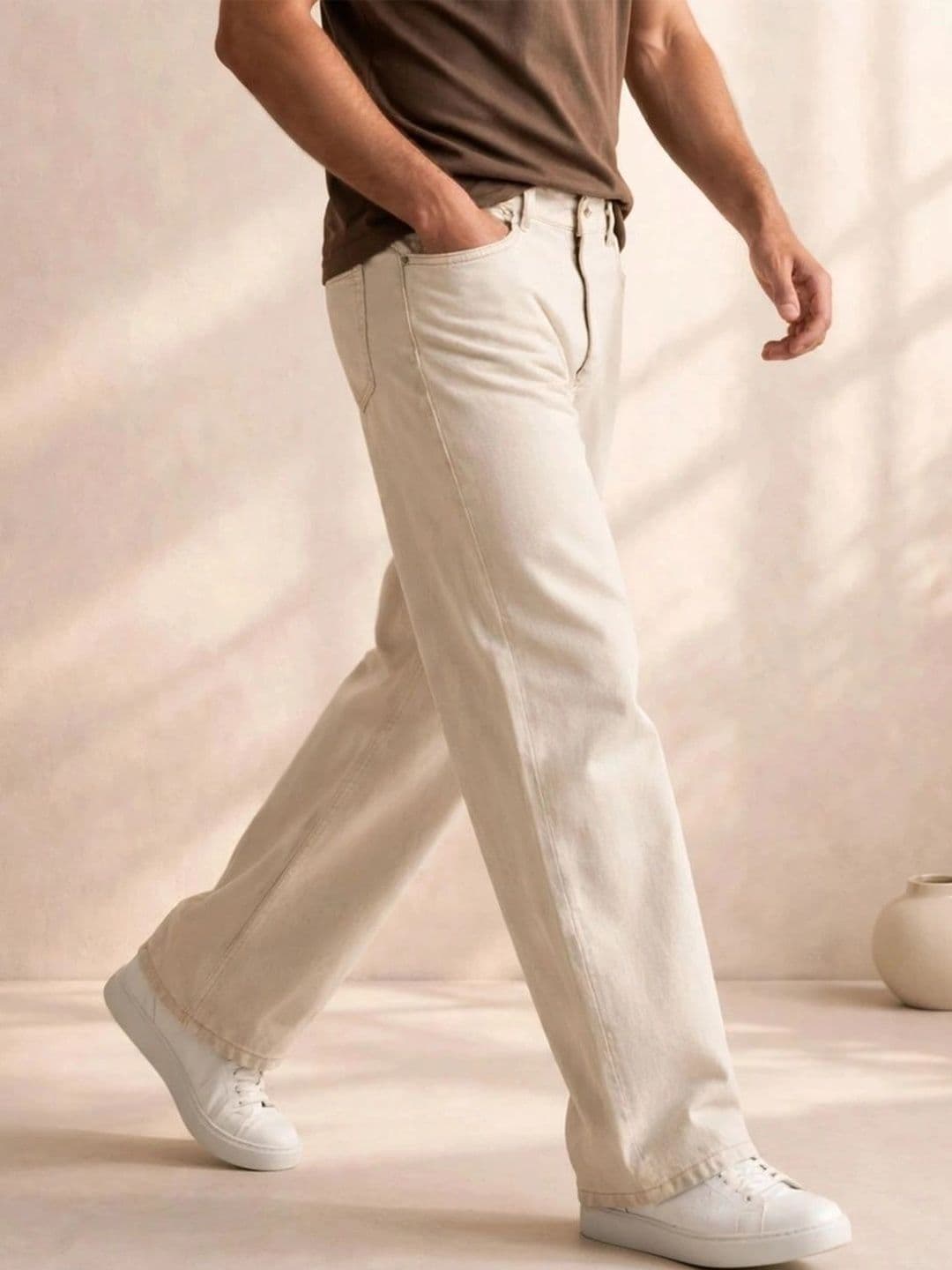 R.Code by The Roadster Life Co. Men Classic Regular Fit Mid-Rise Stretchable Jeans thumbnail 6