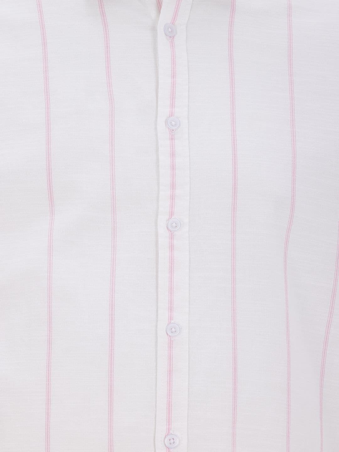 Sztori Striped Pure Cotton Casual Shirt thumbnail 2