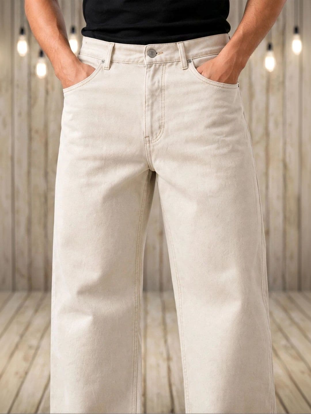 Encrypt Men Classic Regular Fit Mid-Rise Stretchable Jeans thumbnail 5