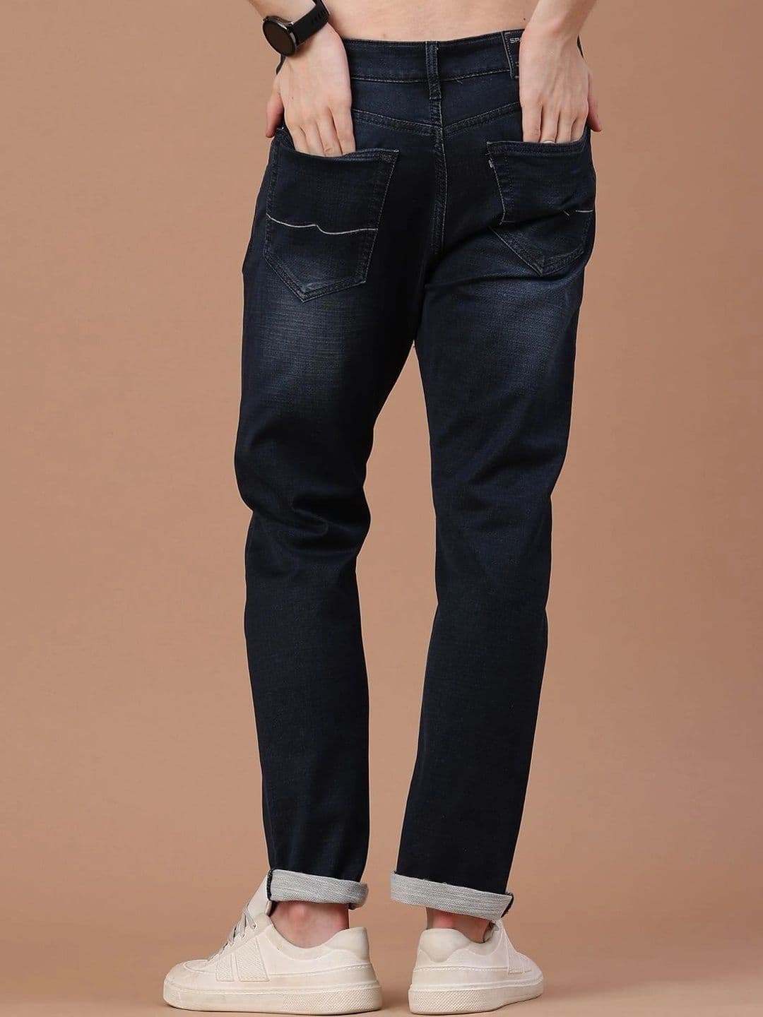 V-Mart Men Regular Fit Mid-Rise Jeans thumbnail 3