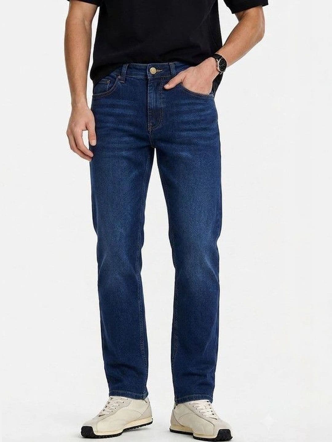 ETON VALLEY Men Regular Fit Mid-Rise Jeans - view 1