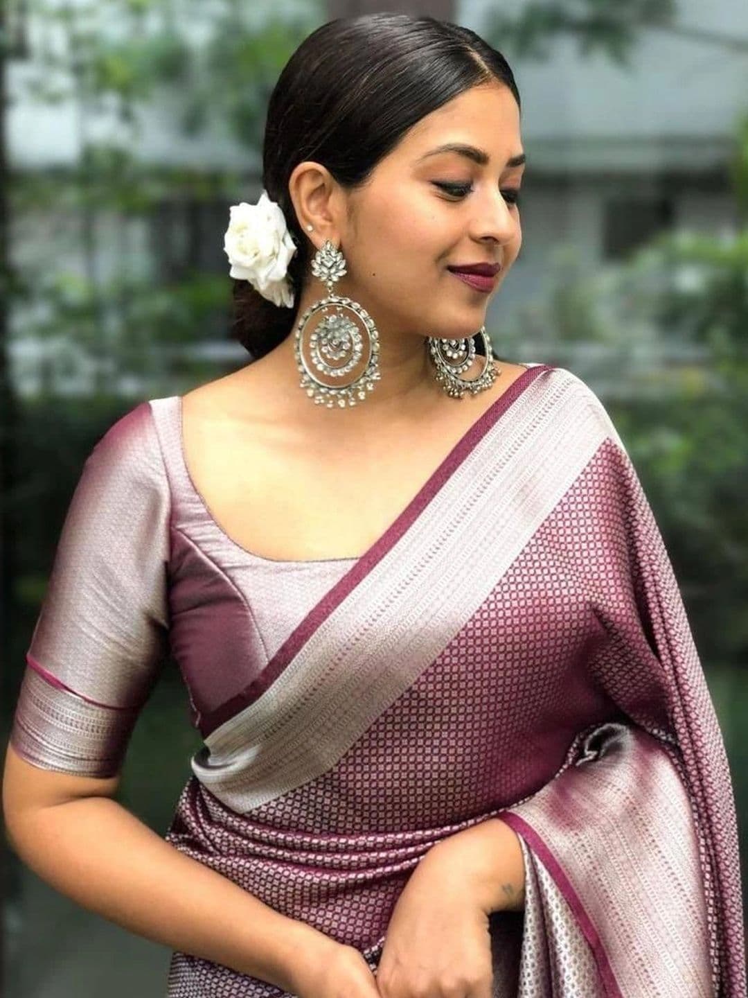 revika Woven Design Zari Art Silk Designer Kanjeevaram Saree thumbnail 2
