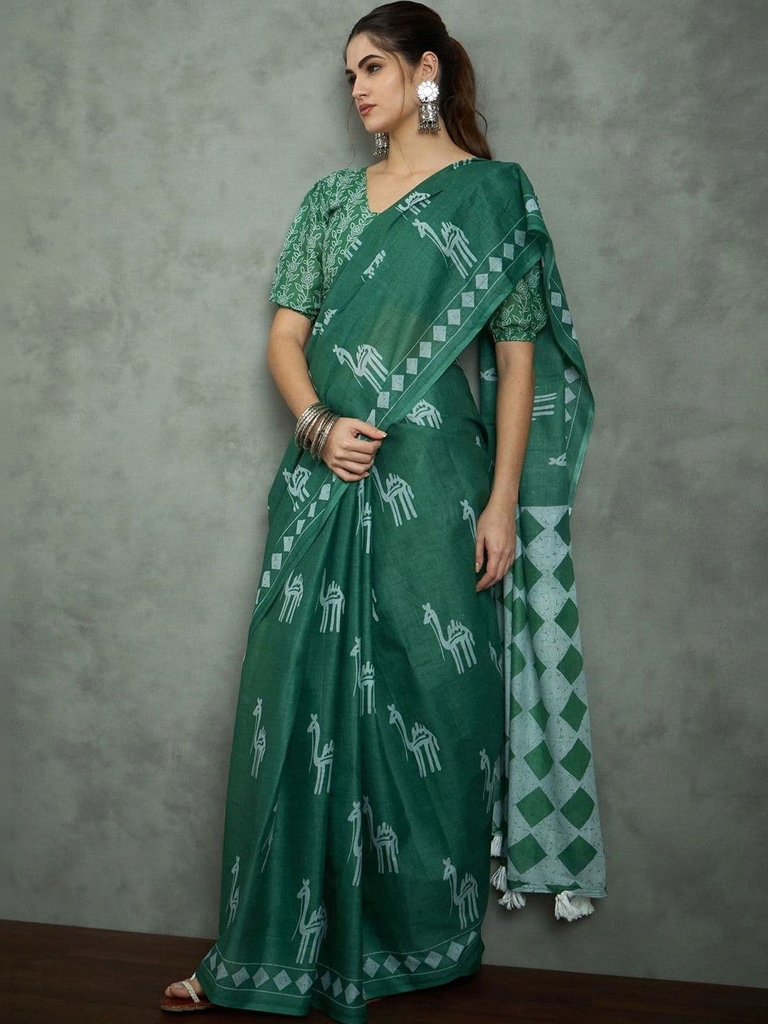 Sangria Bagh Designer Bagh Saree thumbnail 7