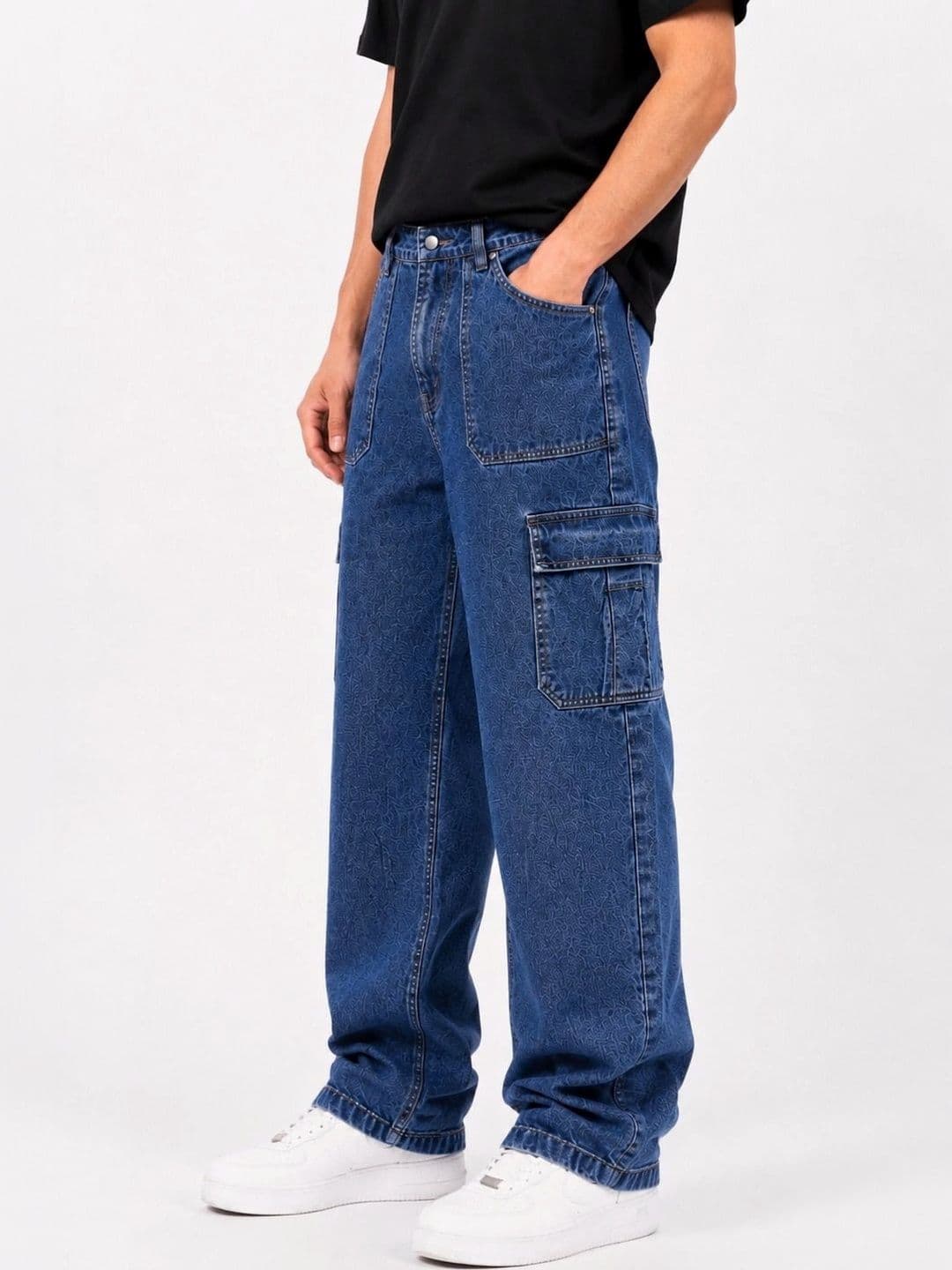 MQ Denim Men Straight Fit Mid-Rise Jeans thumbnail 2