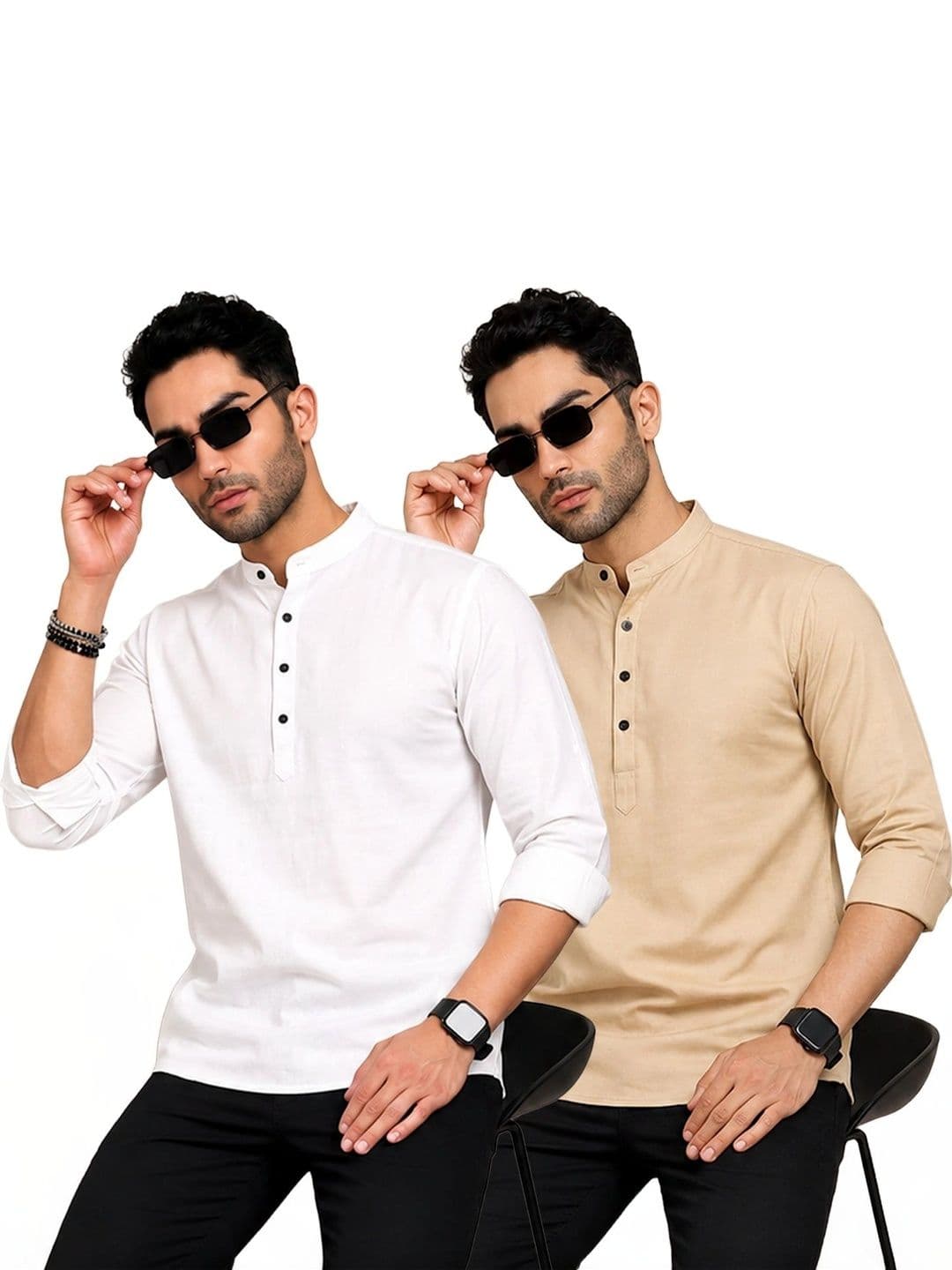 Kavyangle Creation Men Kurta - view 1