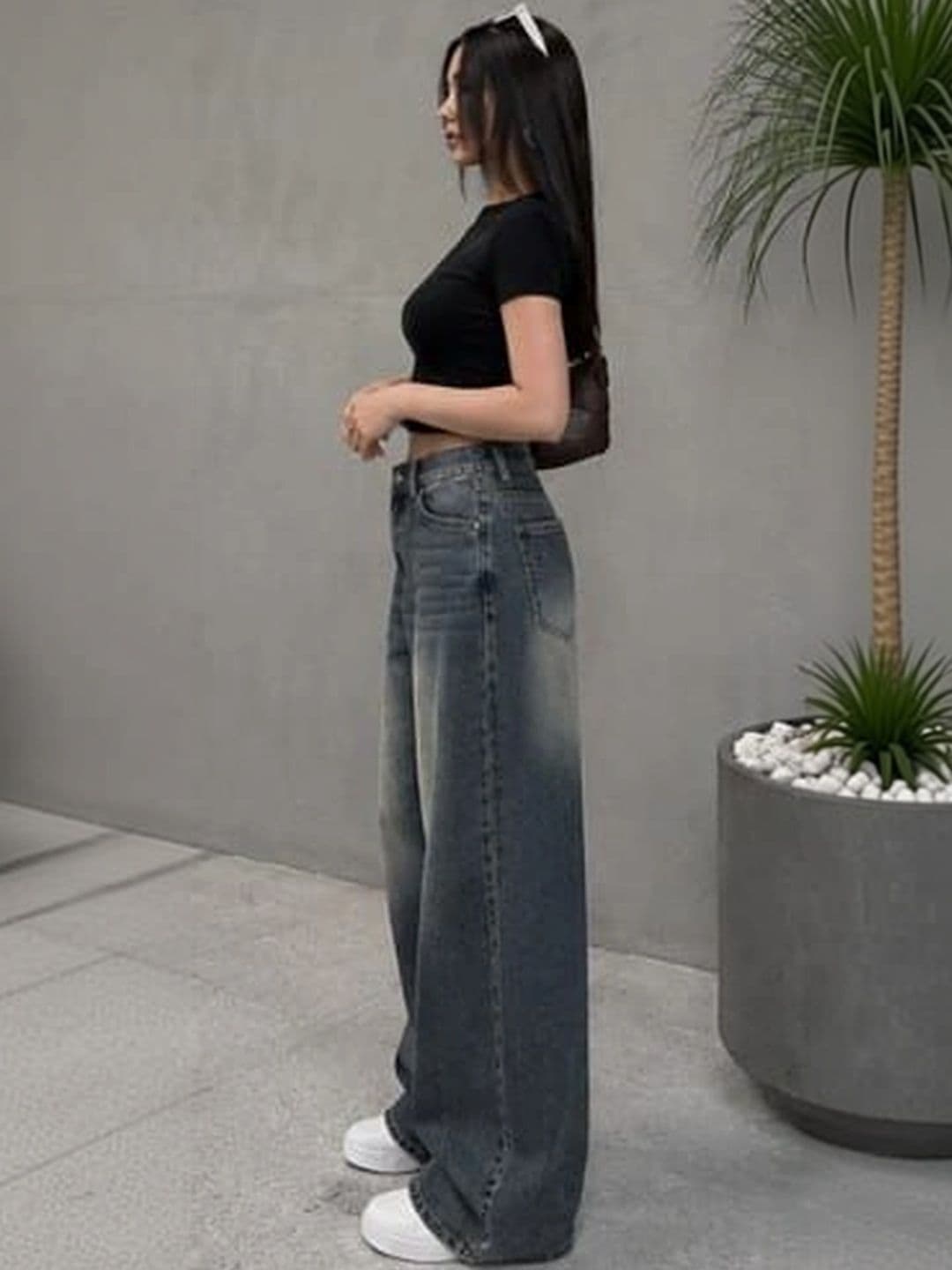 CORSICA Women High-Rise Low Distress Light Fade Jeans thumbnail 3