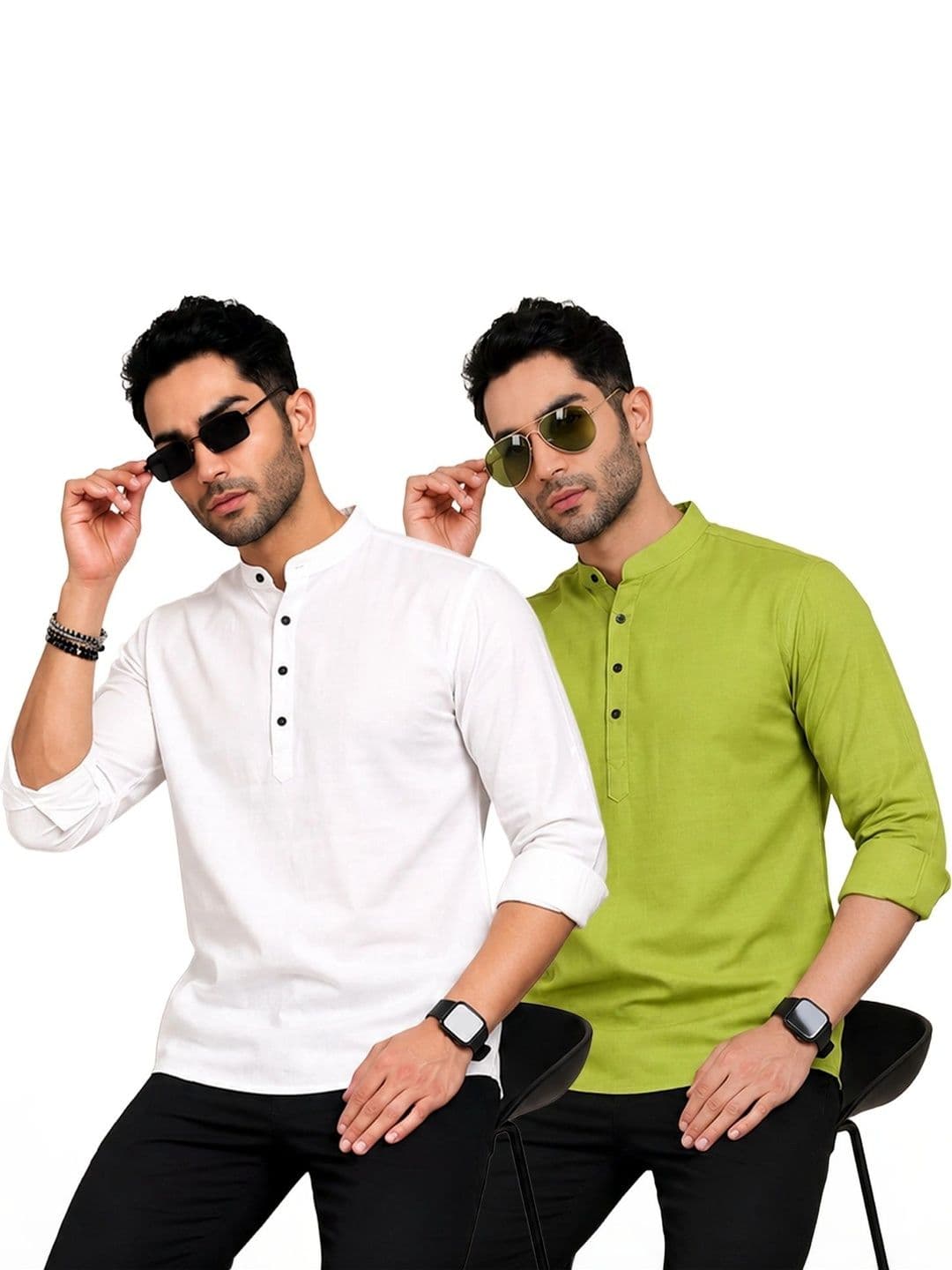 Kavyangle Creation Men Kurta - view 1