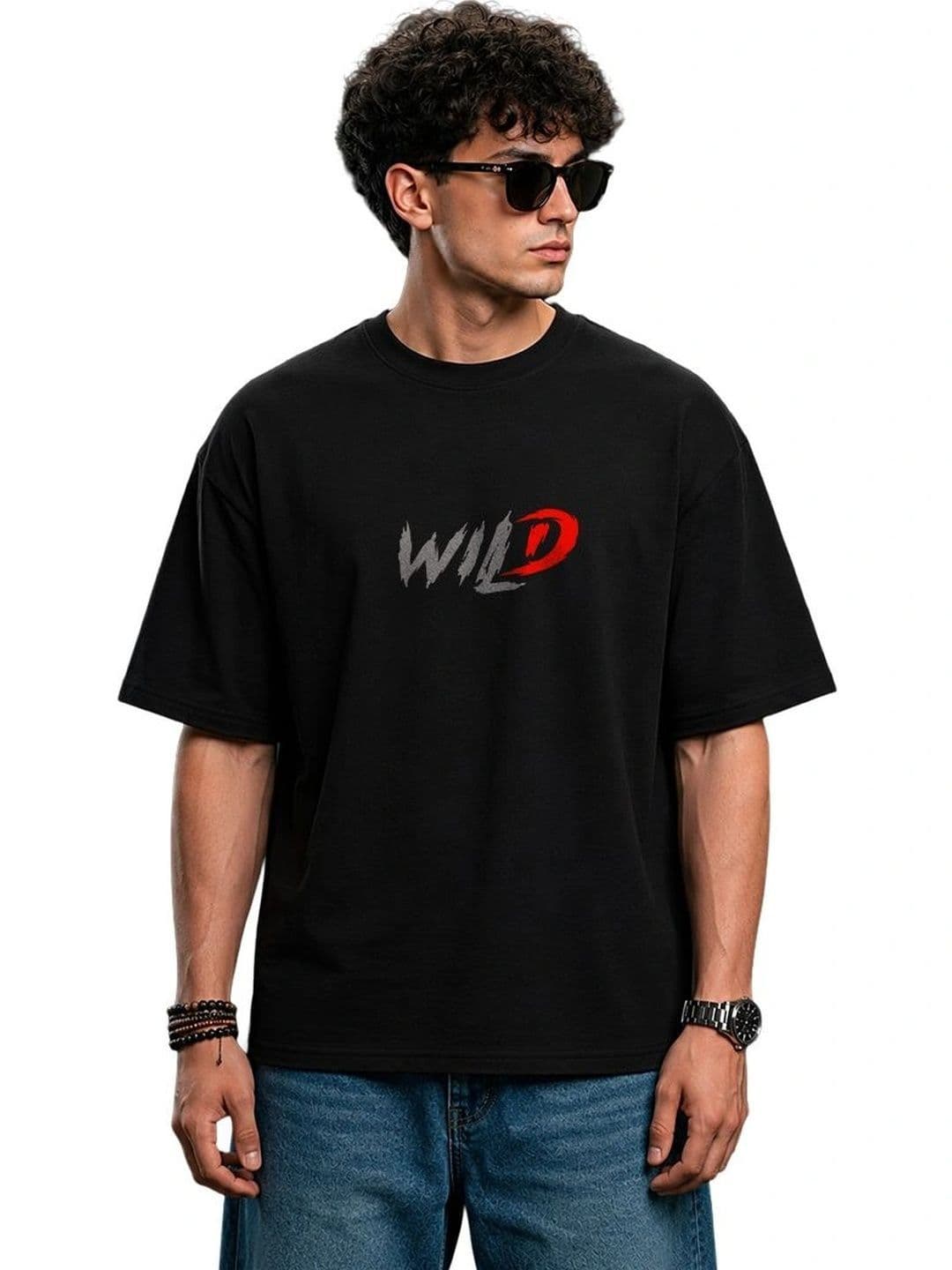 ekchala Men Typography Printed T-shirt thumbnail 2