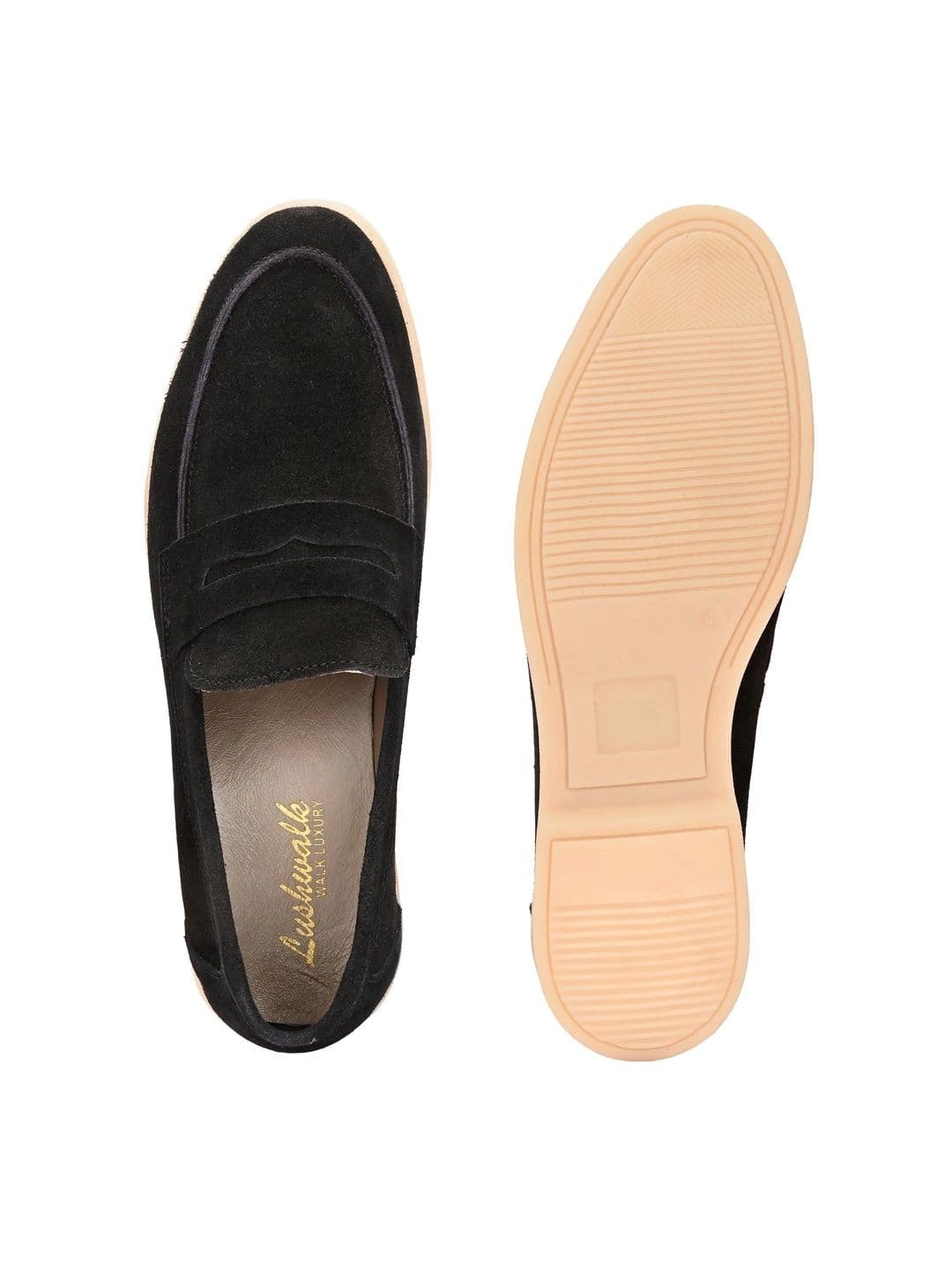 Lushwalk Men Round Toe Slip-On Loafers Shoes thumbnail 4