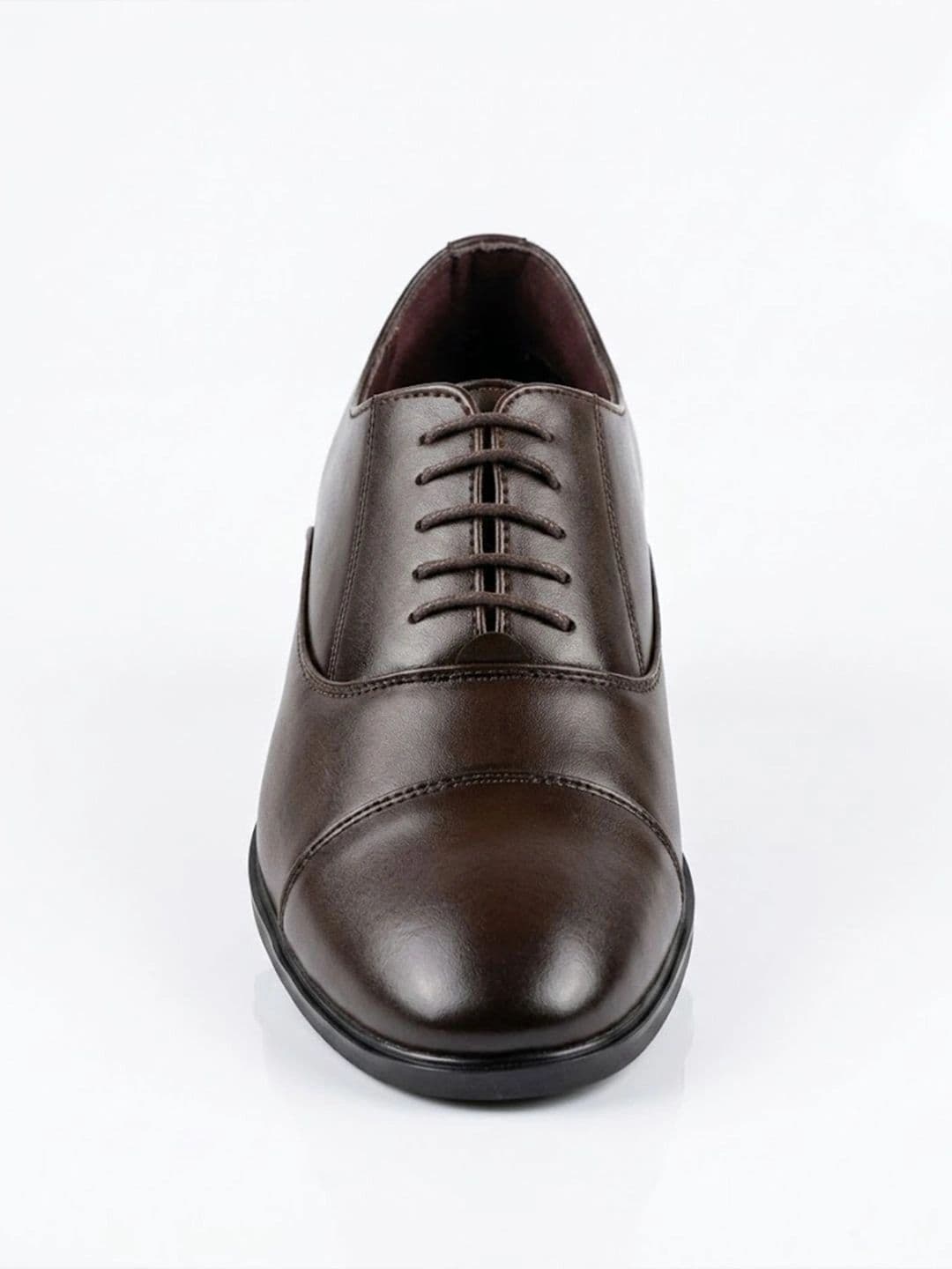 House of Pataudi Men Round Toe Lace-Ups Derbys Formal Shoes thumbnail 4
