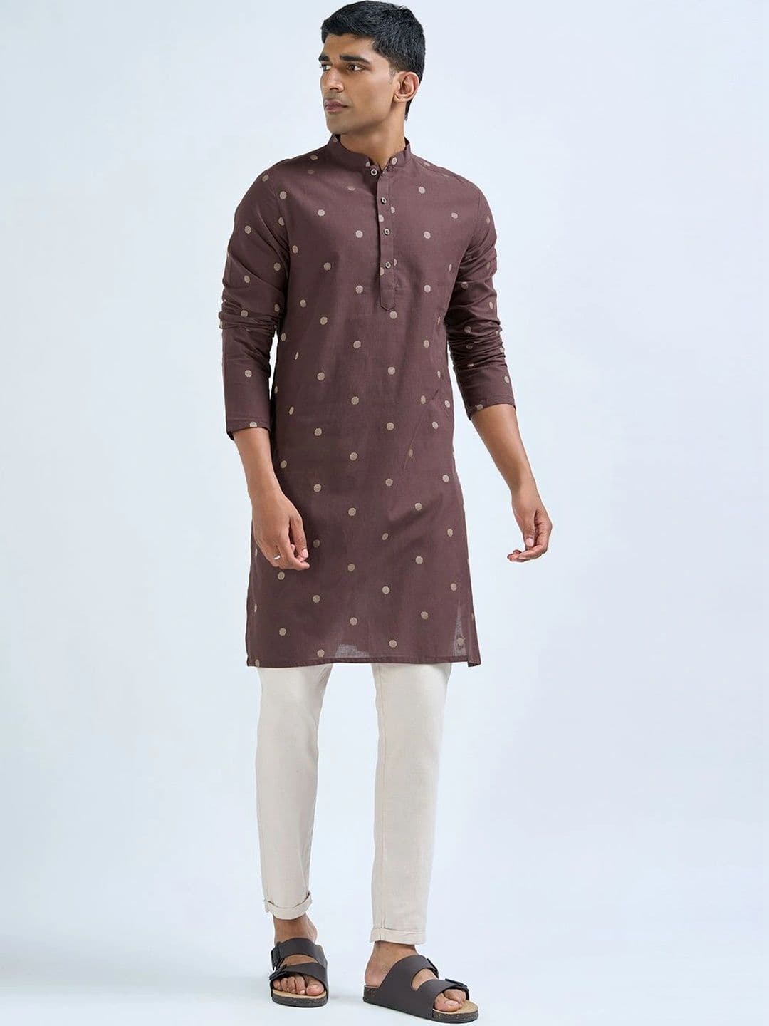 indus route by Pantaloons Men Kurta thumbnail 2