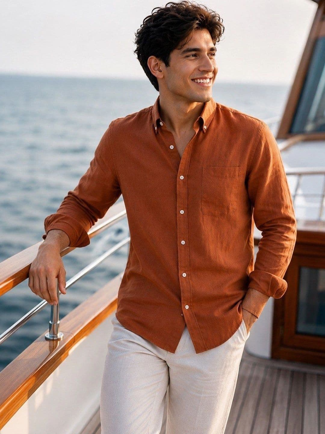 HERE&NOW Men Standard Slim Fit Casual Shirt - view 1
