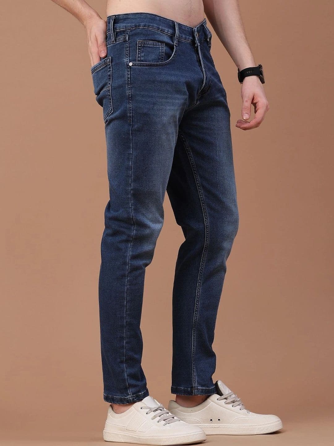 V-Mart Men Regular Fit Mid-Rise Jeans thumbnail 5