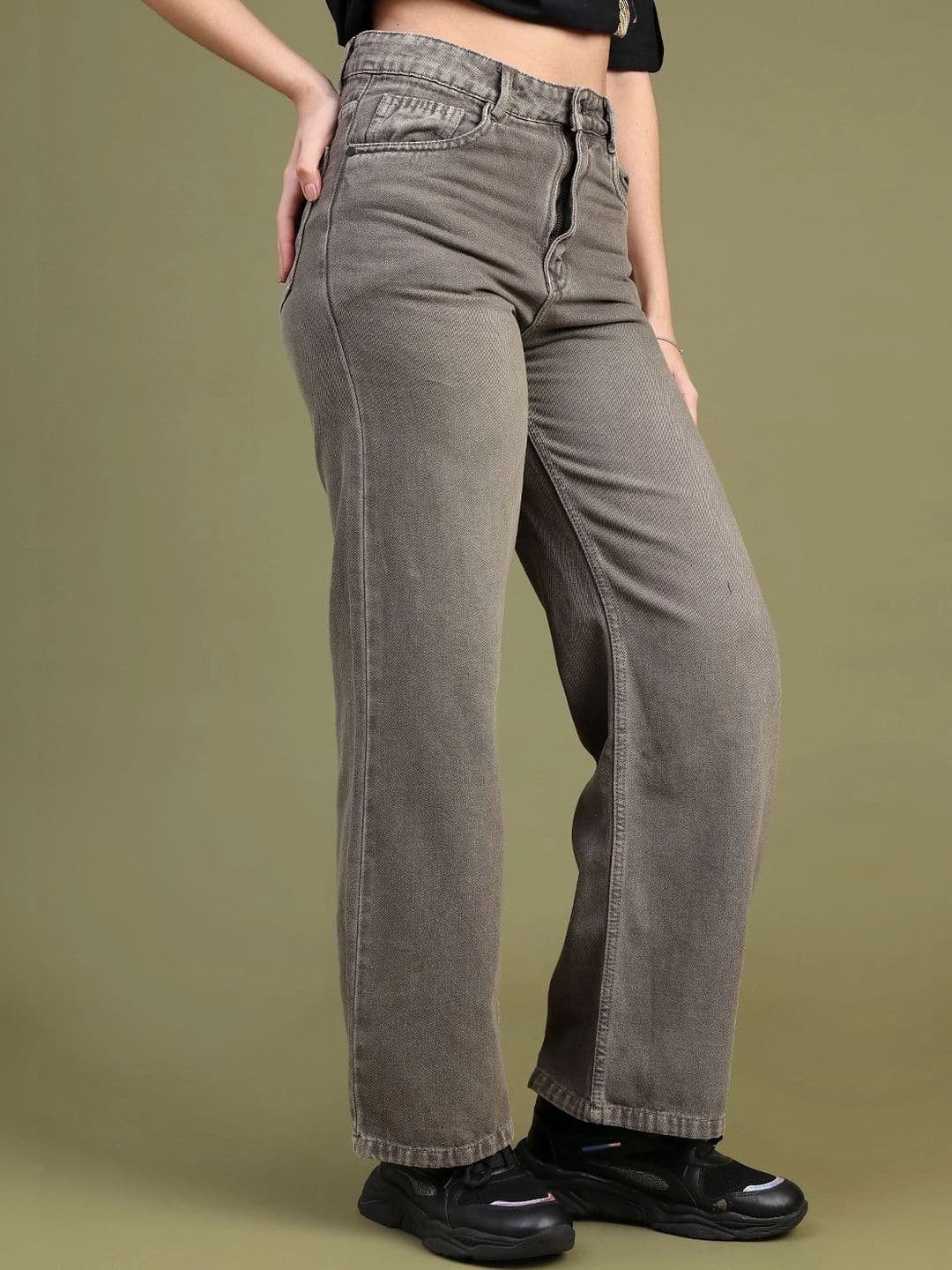 LIMEROAD Women Regular Fit Mid-Rise Jeans thumbnail 4