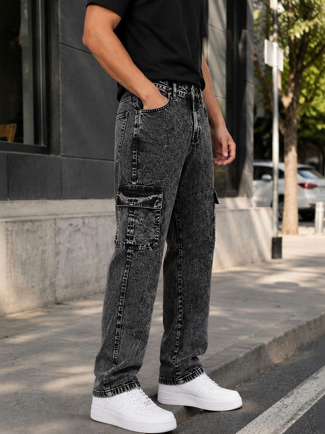 MQ Denim Men Straight Fit Mid-Rise Jeans thumbnail 6