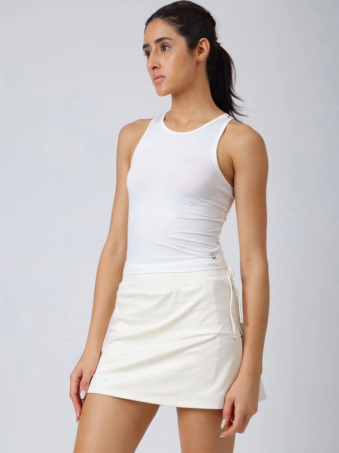 UMILDO Women Side Slit Mini Skorts Skirt thumbnail 6