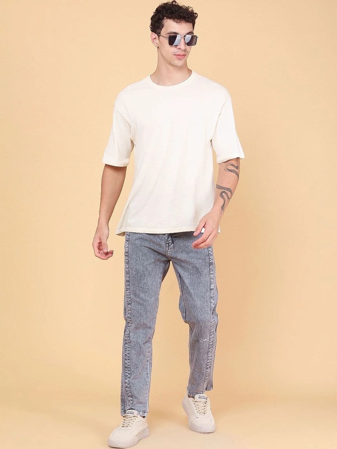 V-Mart Men Regular Fit Mid-Rise Jeans thumbnail 3