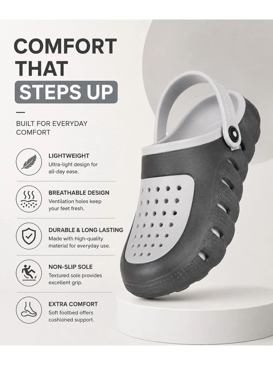 Aloveswalk Men Clogs Sandals thumbnail 3