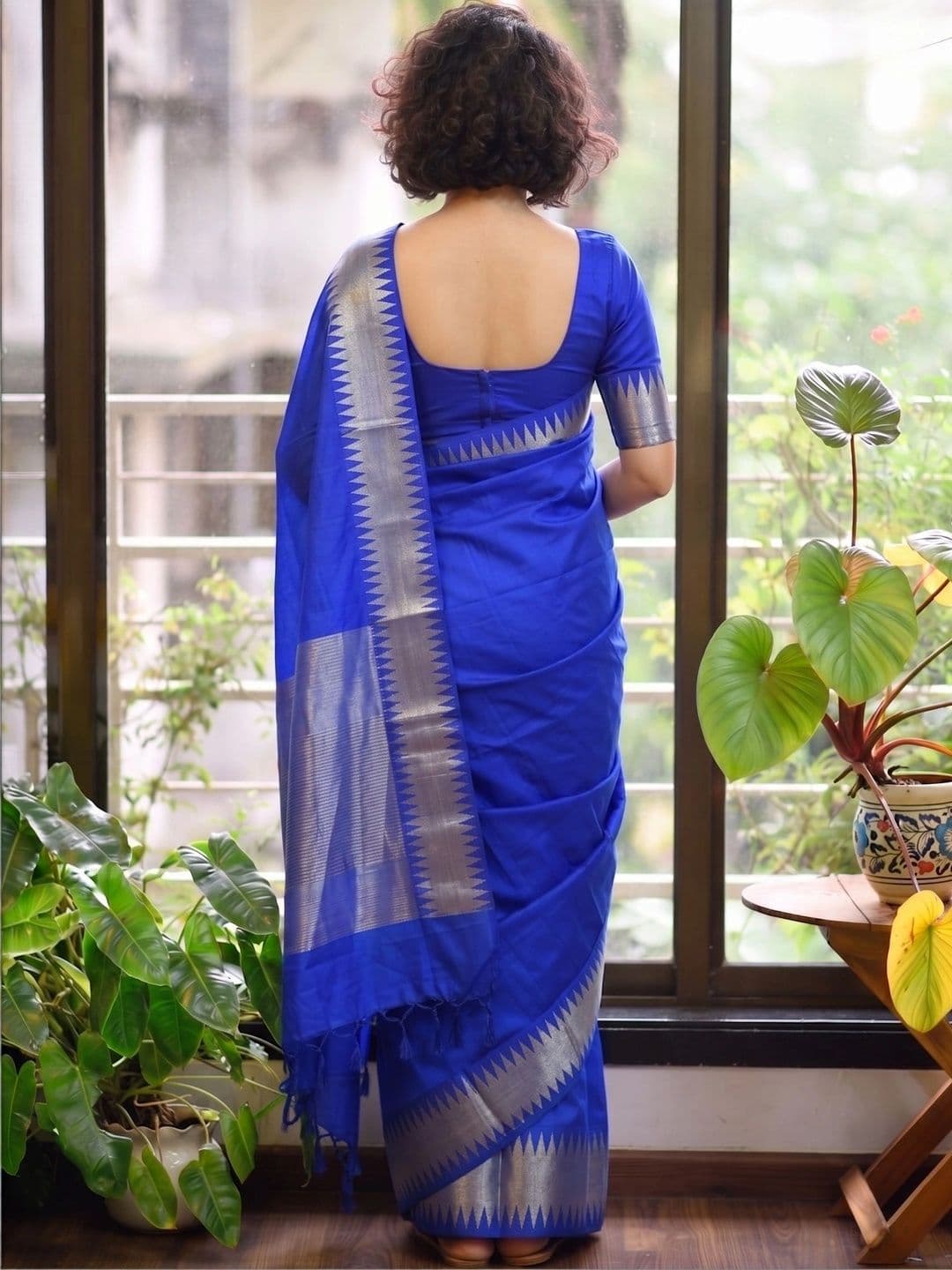 Rare Bello Women Zari Art Silk Handloom Banarasi Saree thumbnail 2