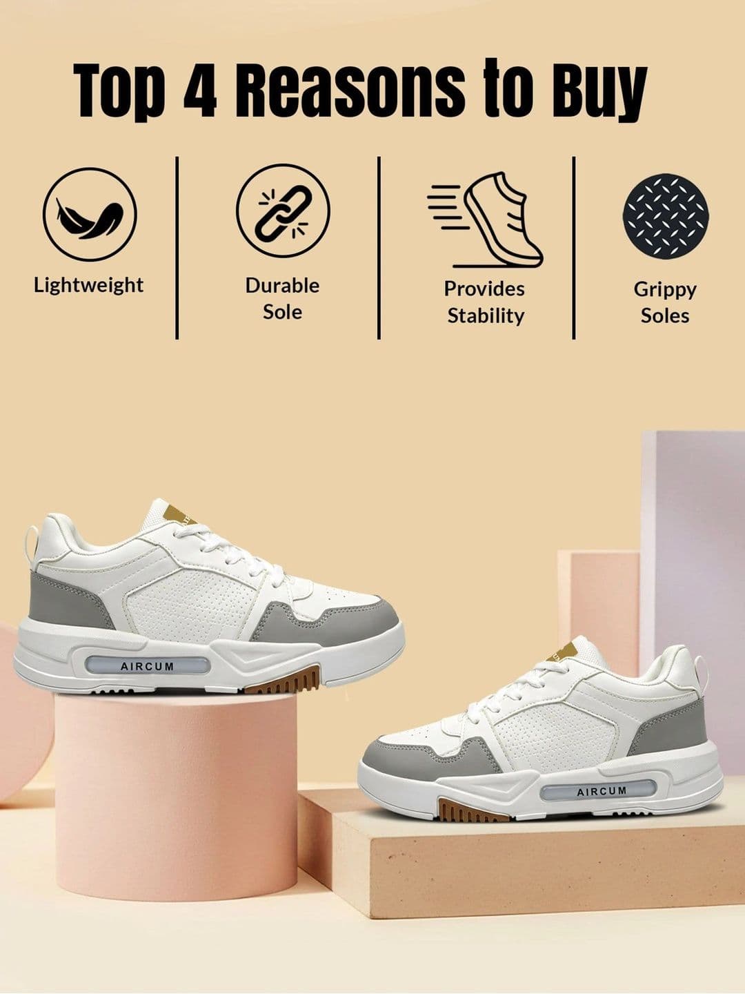 Aircum Men Mesh Training or Gym Shoes thumbnail 2