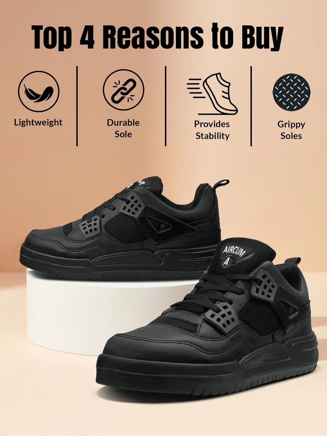 Aircum Men Mesh Training or Gym Shoes thumbnail 5