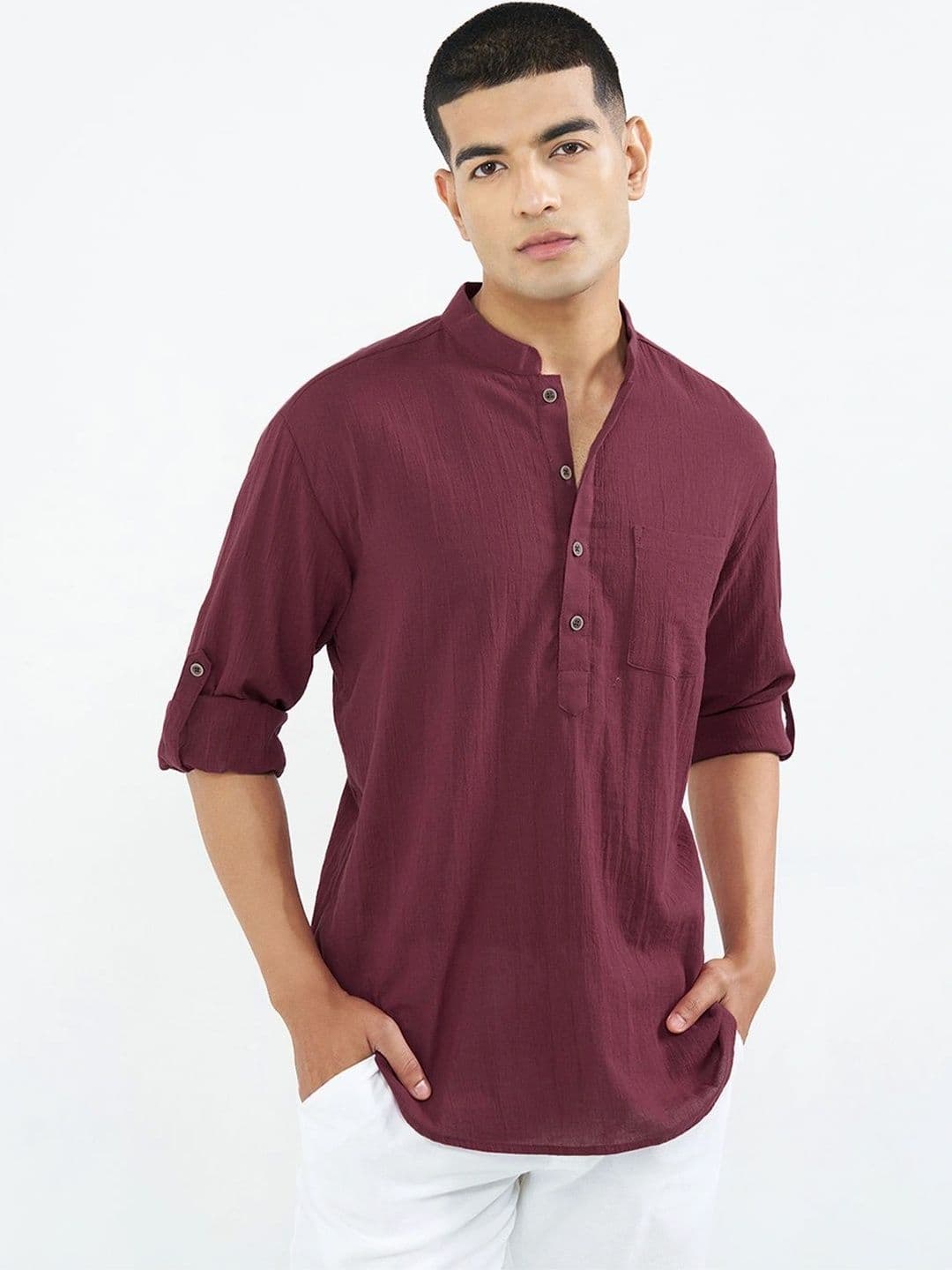 indus route by Pantaloons Men Kurta - view 1