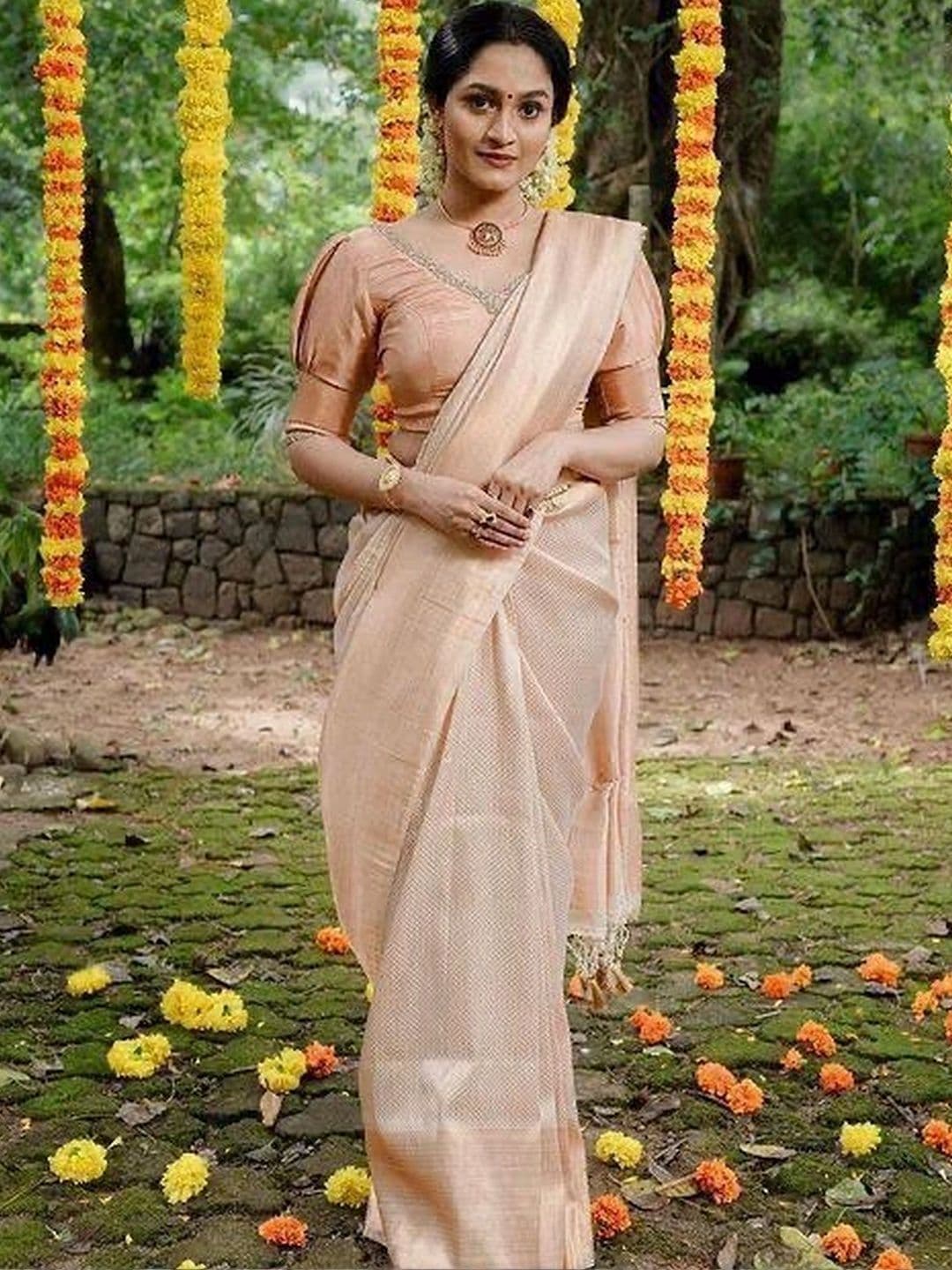 revika Woven Design Art Silk Designer Kanjeevaram Saree - view 1