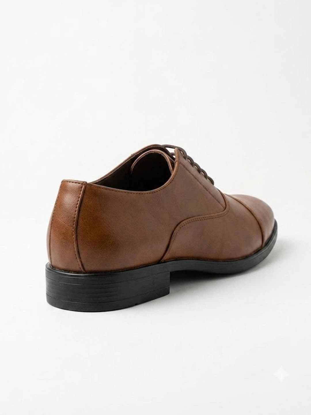 House of Pataudi Men Round Toe Lace-Ups Derbys Formal Shoes thumbnail 6