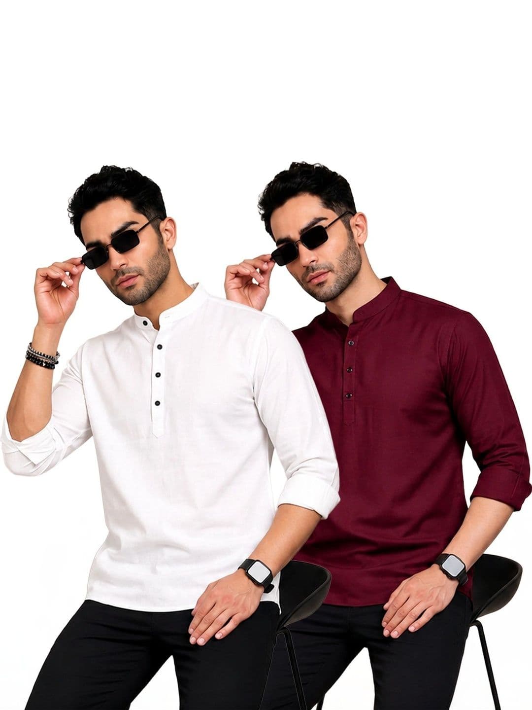 Kavyangle Creation Men Kurta - view 1
