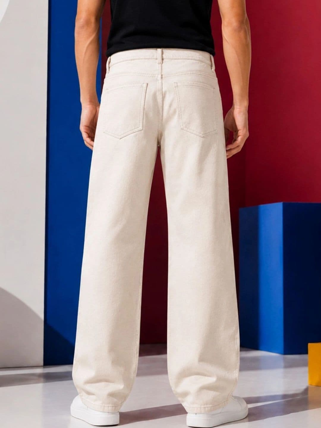Kook N Keech Men Classic Regular Fit Mid-Rise Stretchable Jeans thumbnail 3
