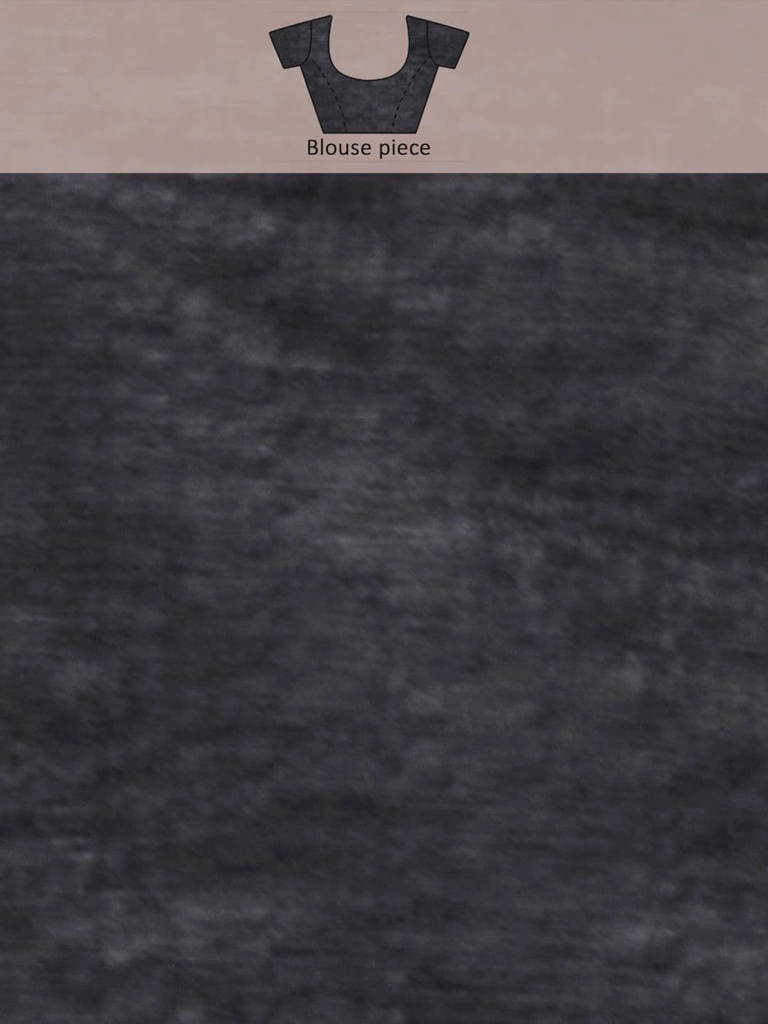 Taavi Woven Cotton Blend Zari Border Saree thumbnail 5