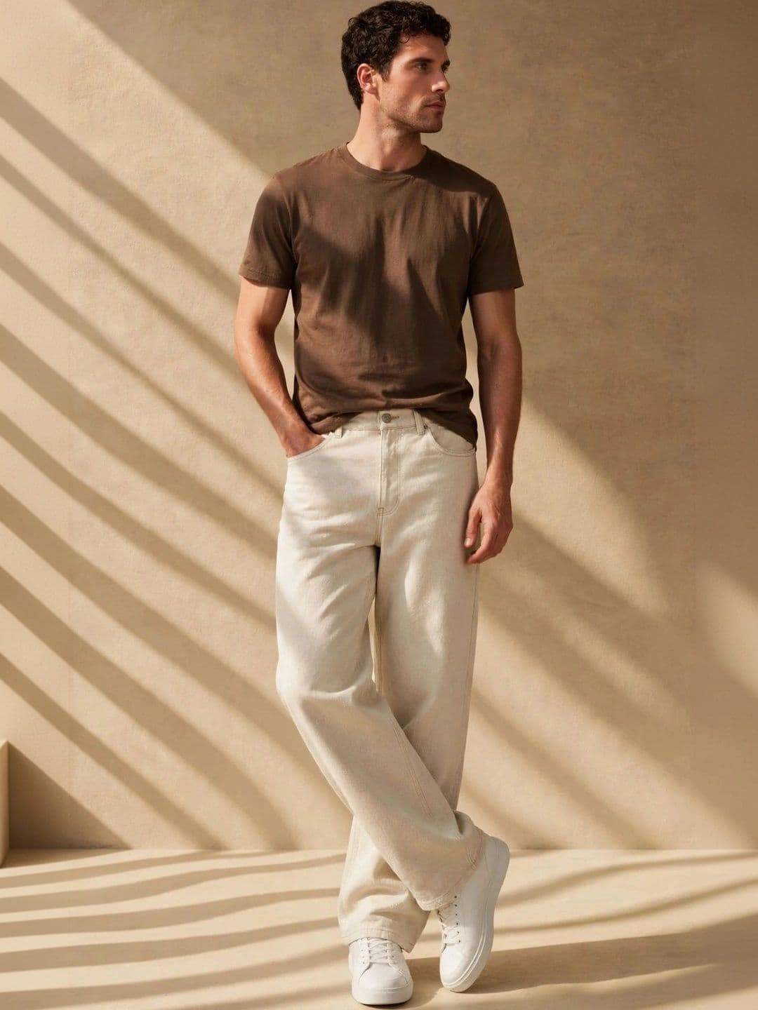 R.Code by The Roadster Life Co. Men Classic Regular Fit Mid-Rise Stretchable Jeans thumbnail 5