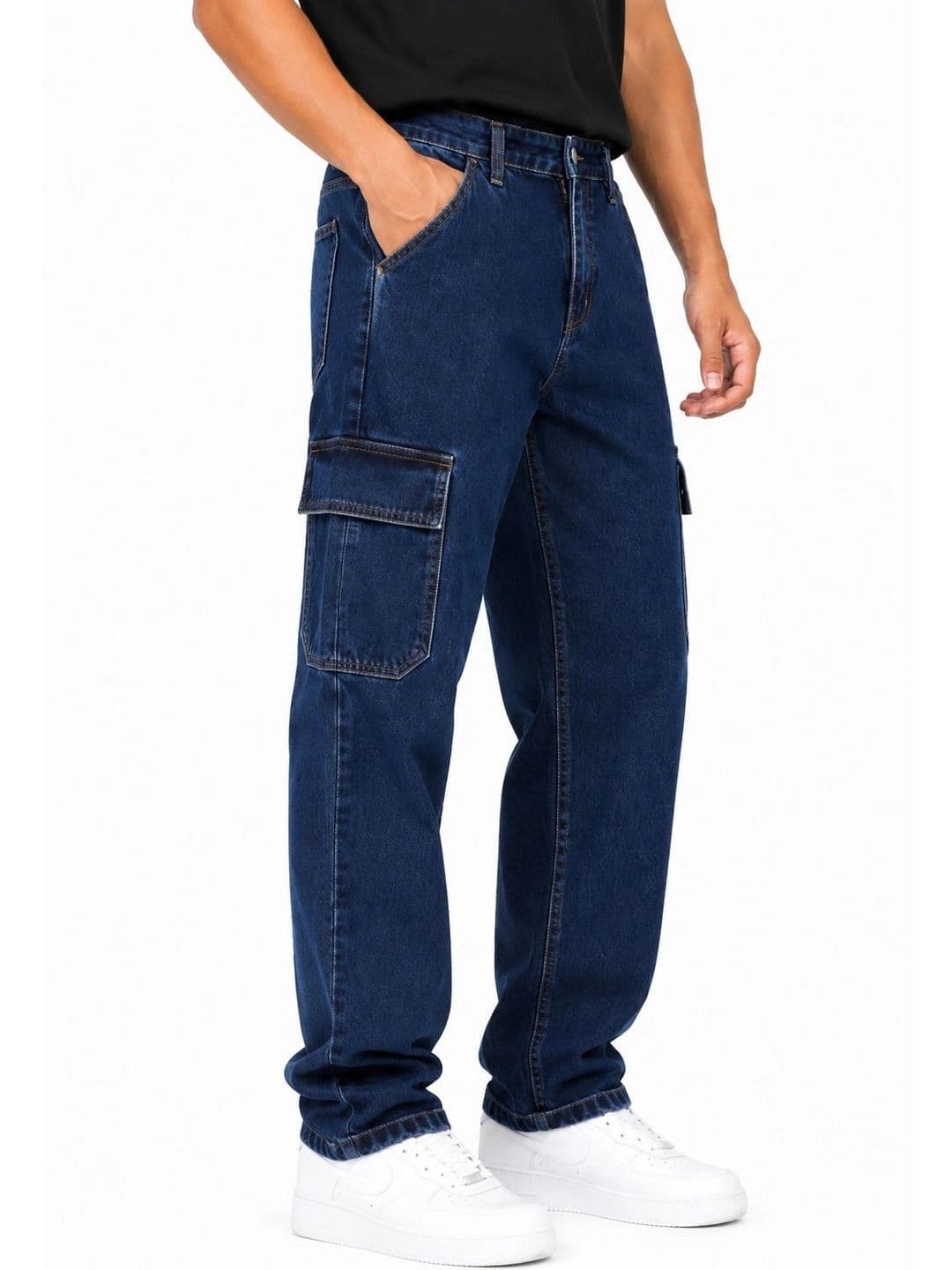 MQ Denim Men Straight Fit Mid-Rise Jeans thumbnail 6