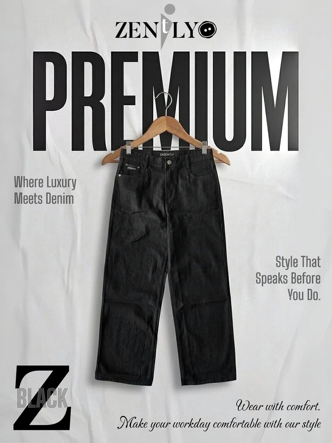 ZENTLY Women Jean High-Rise Stretchable Jeans thumbnail 5