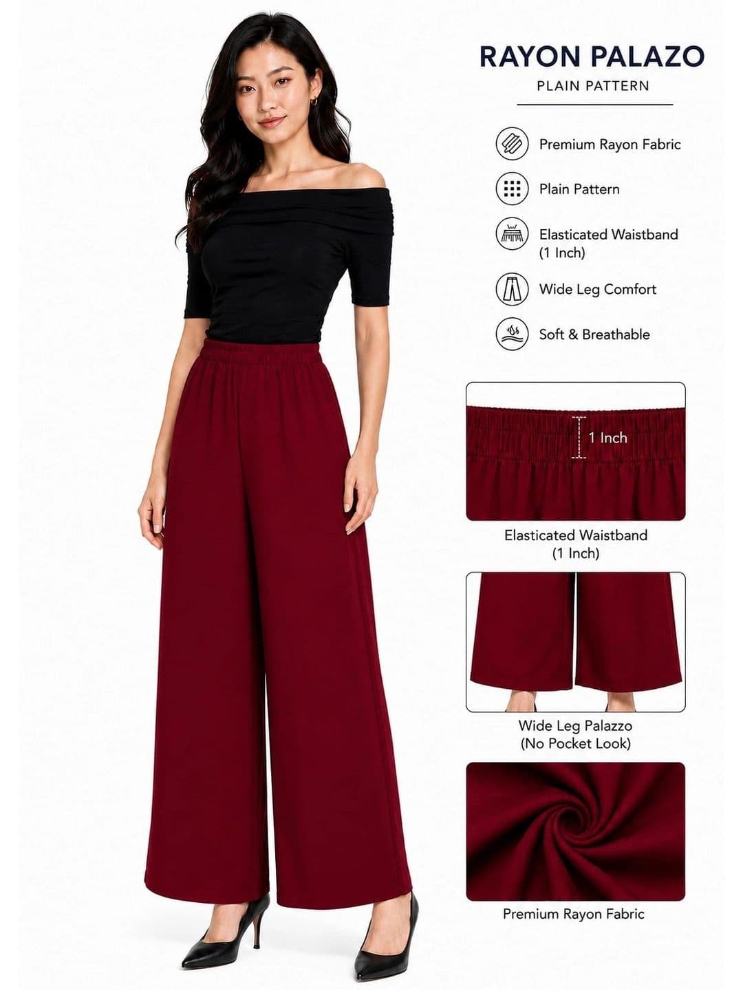 Threadbloom Women Knitted Ethnic Palazzos thumbnail 3