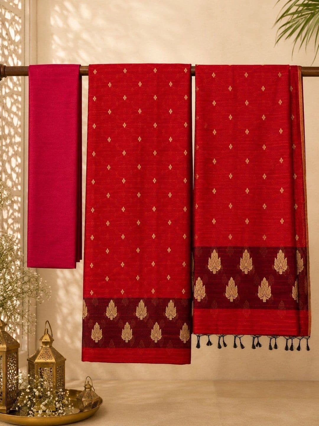 Krishna Tanna Unstitched Dress Material - view 1