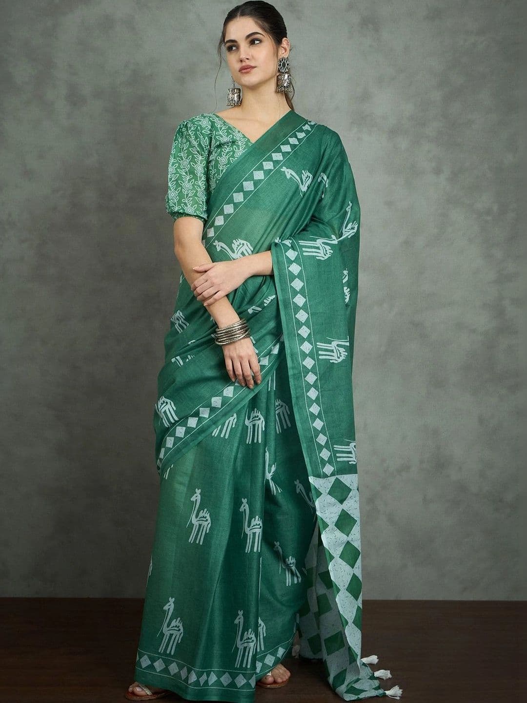 Sangria Bagh Designer Bagh Saree thumbnail 5