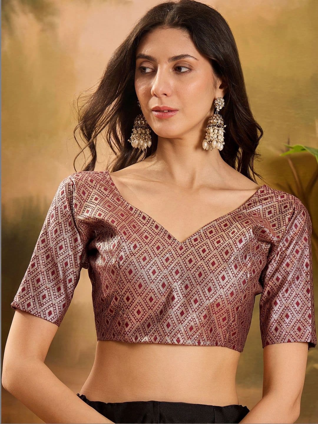 Mitera Semi-Stitched Lehenga & Unstitched Blouse With Dupatta thumbnail 6