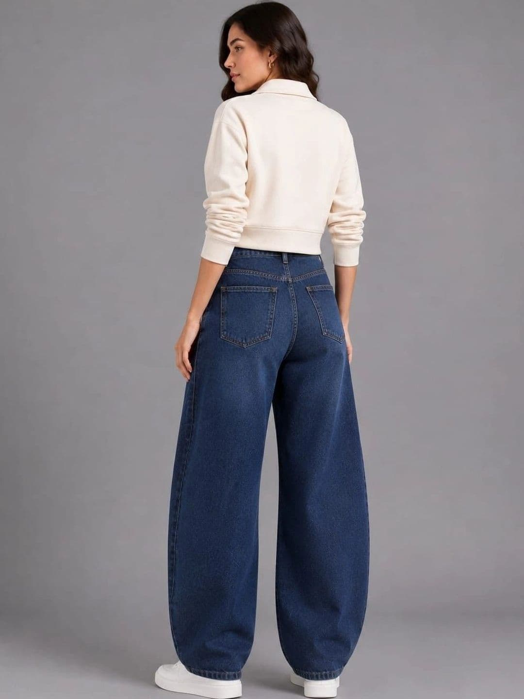 Mast & Harbour Women Comfort High-Rise Heavy Fade Jeans thumbnail 3